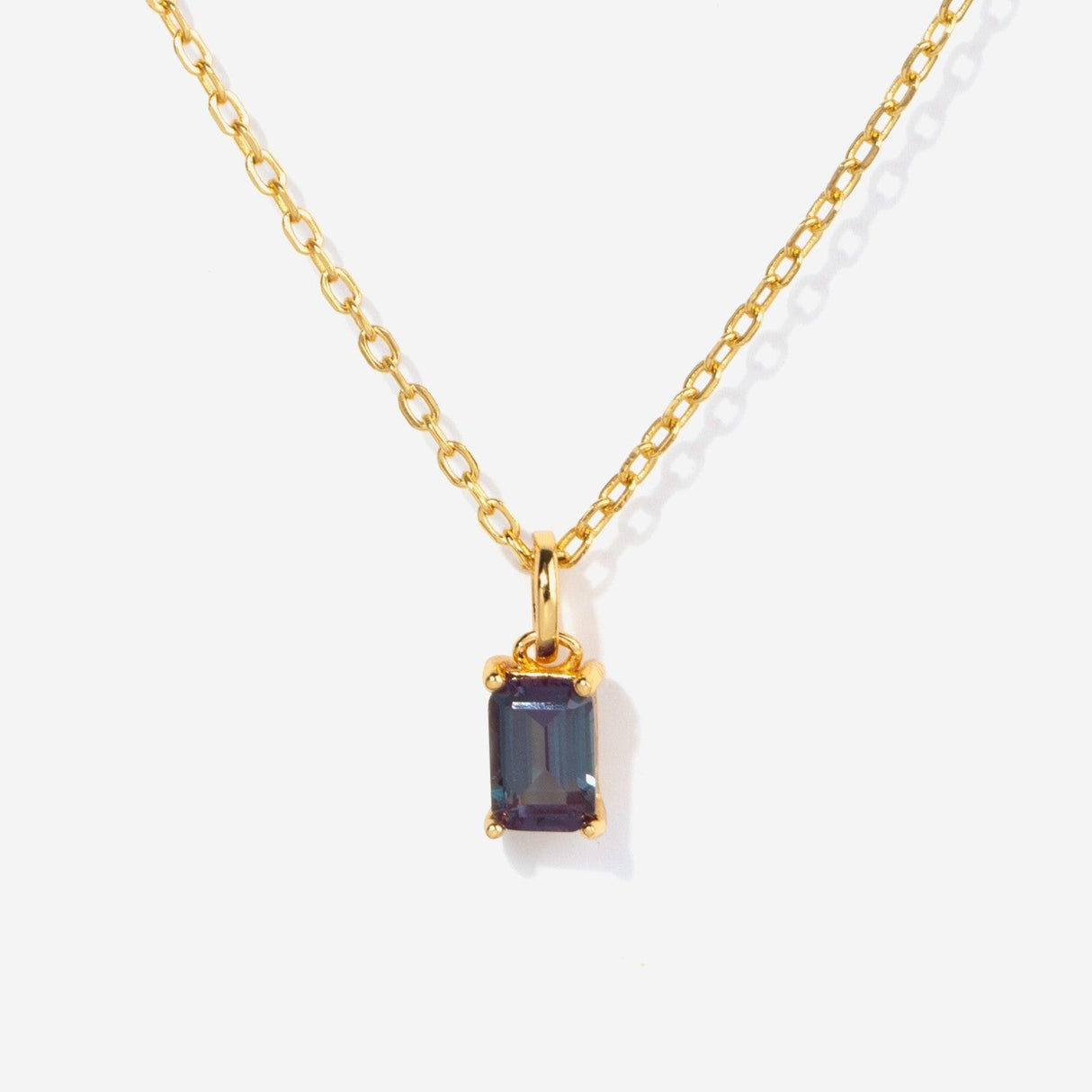 Birthstone Alexandrite Necklace - June by Little Sky Stone