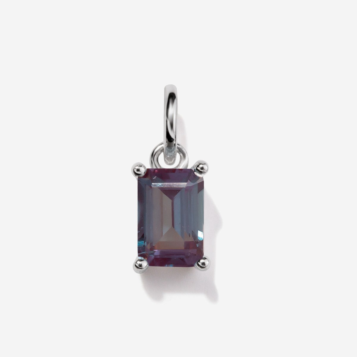 Alexandrite Silver Charm by Little Sky Stone