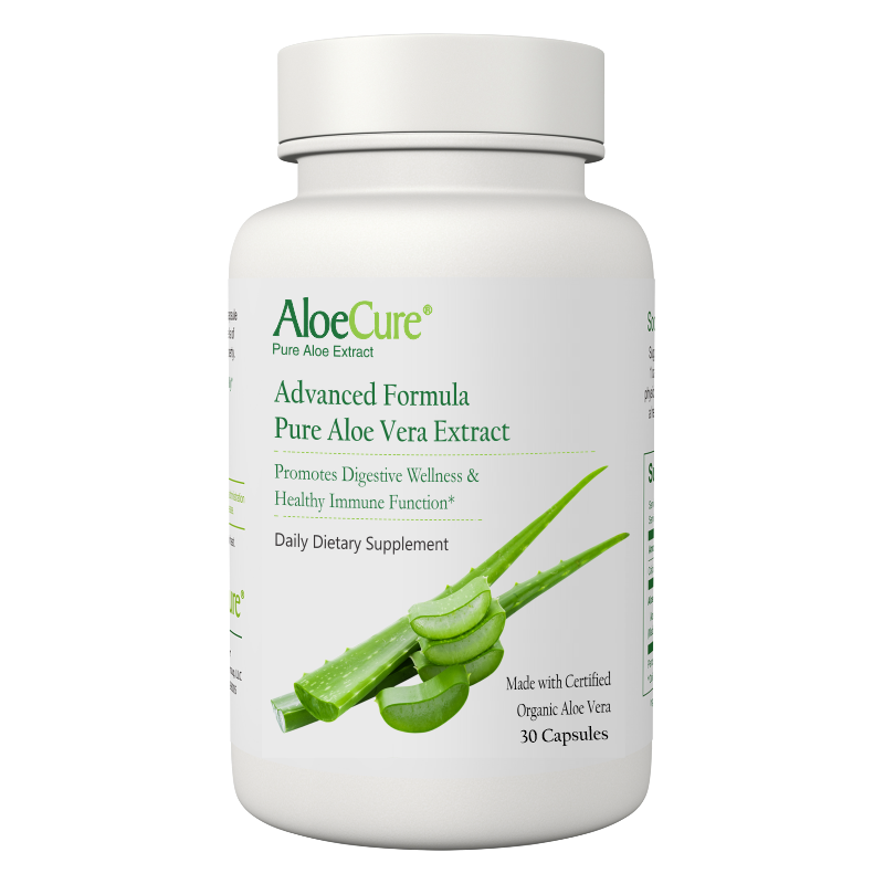 AloeCure Advanced Formula Capsules - 30ct Travel Size by AloeCure