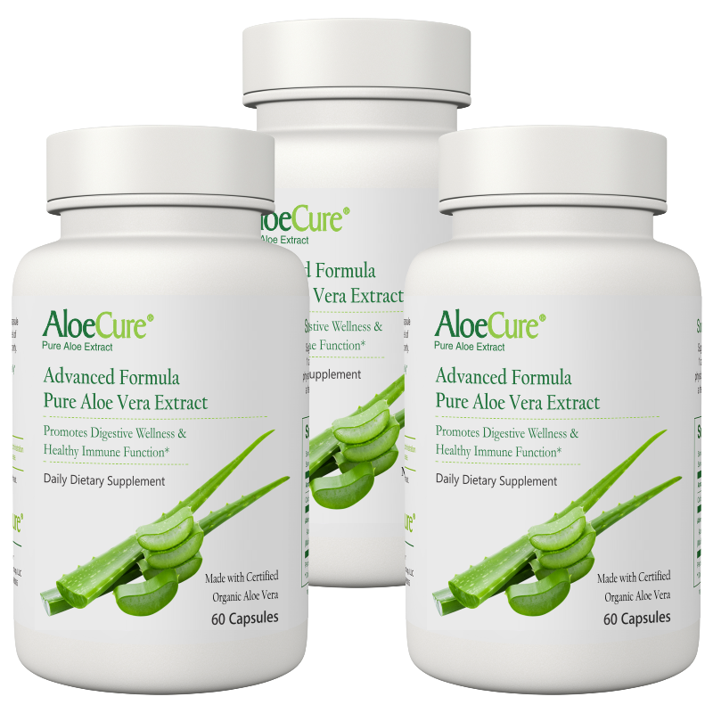 AloeCure Advanced Formula Aloe Capsules by AloeCure