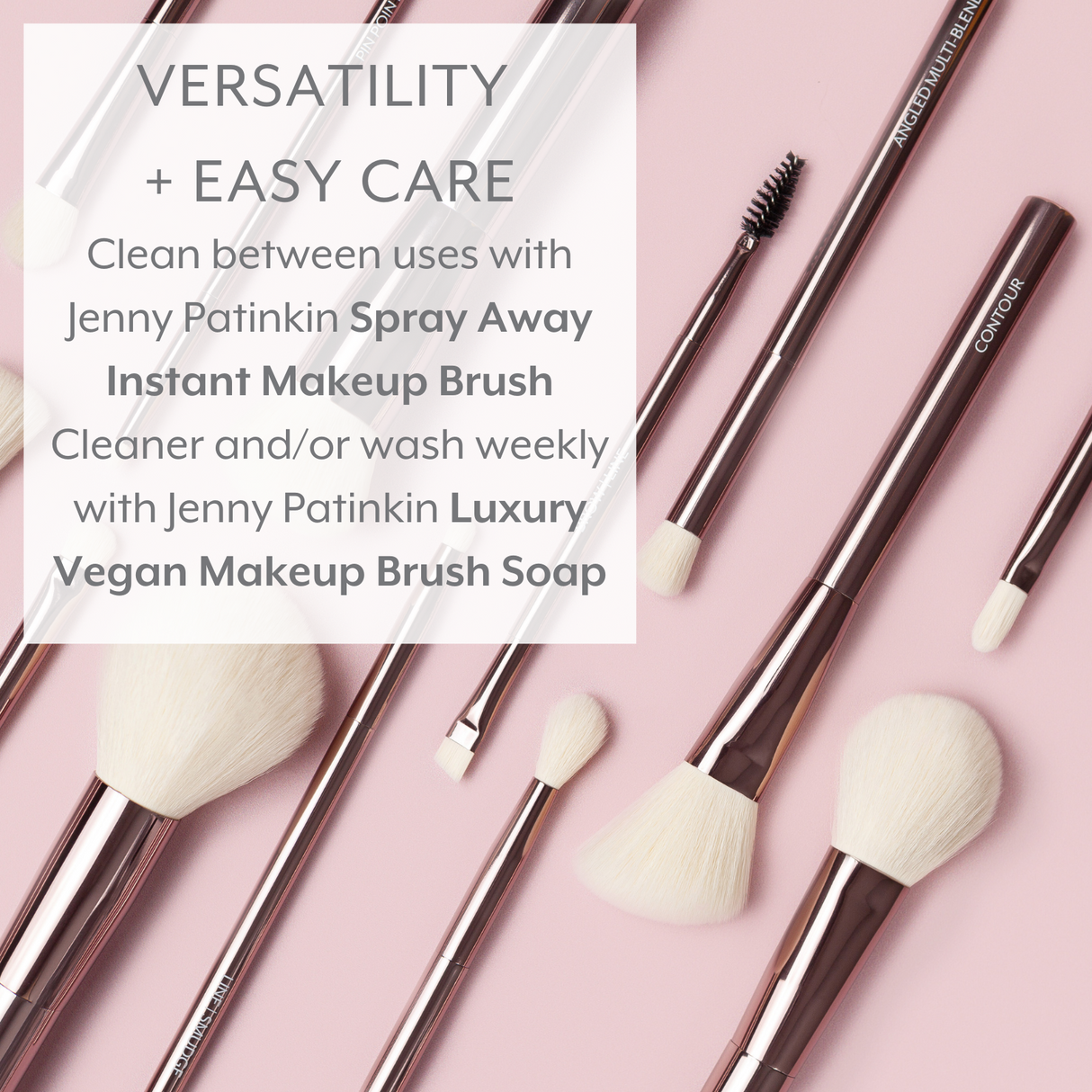 Sustainable Luxury Angled Multi-Blender Brush S by jennypatinkin