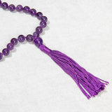 Amethyst Mala -High-Energy Gemstones by Tiny Rituals