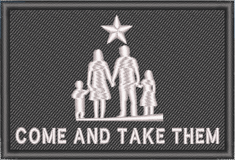 AnarchoChristian Morale Patch by Proud Libertarian