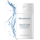 SkinSanity® Aqua de Visage Eye Makeup Remover & Facial Cleanser  5 fl oz by Best Clean Beauty