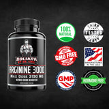 Goliath - ARGININE 3000 by Dr Emil Nutrition