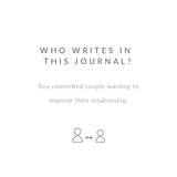 Our Connection Journal: 52 Weeks of Exploration for Two (Powdered Blue) by Promptly Journals