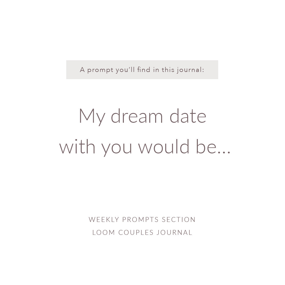 Our Connection Journal: 52 Weeks of Exploration for Two (Powdered Blue) by Promptly Journals