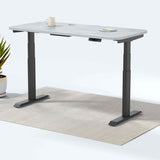 MotionGrey - Motion Series - Standing Desk with Table Top by Level Up Desks