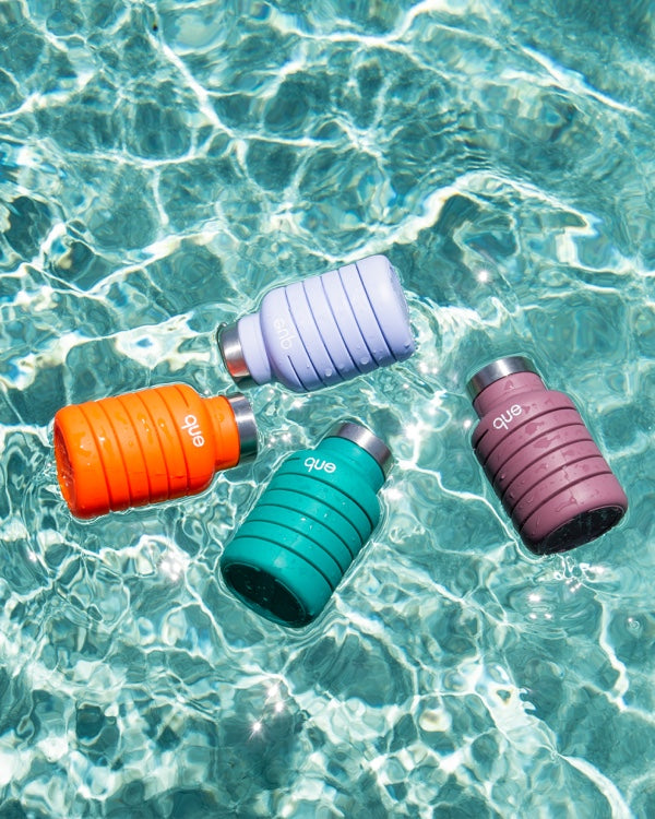 The Collapsible Water Bottle by que Bottle