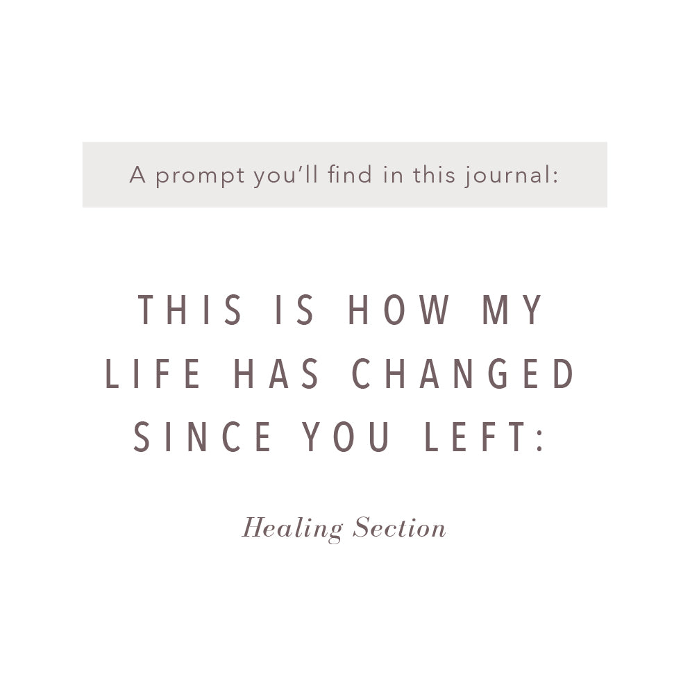 My Grief Journal: A Healing Journey (Wheat) by Promptly Journals