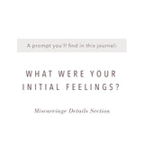 My Miscarriage Journal: A Healing Journey (Wheat) by Promptly Journals