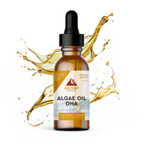 Algae Oil DHA Omega-3's - Vegan and Vegetarian, 60 ml Bottle by Ascent Nutrition