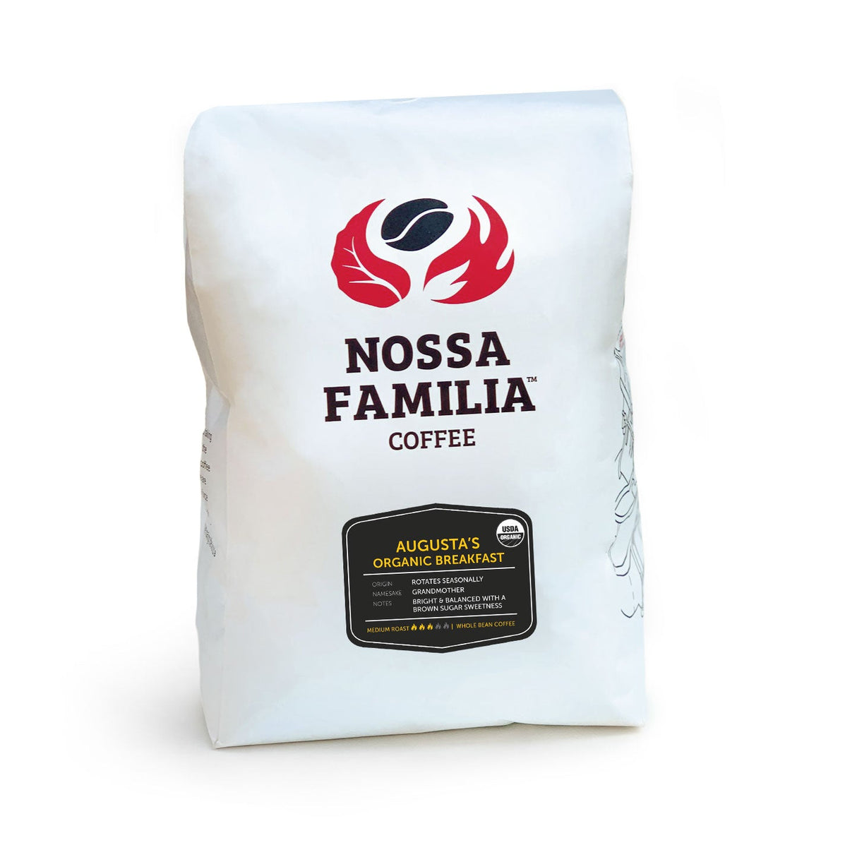 Augusta's Organic Breakfast by Nossa Familia Coffee