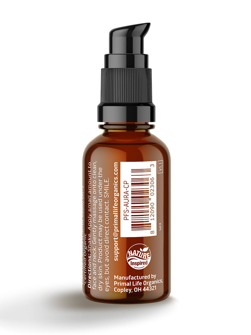 Aura Gemstone & Hemp Facial Serum by Primal Life Organics #1 Best Natural Dental Care