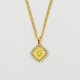 Aztec Delight Initial Necklace by Ellisonyoung.com