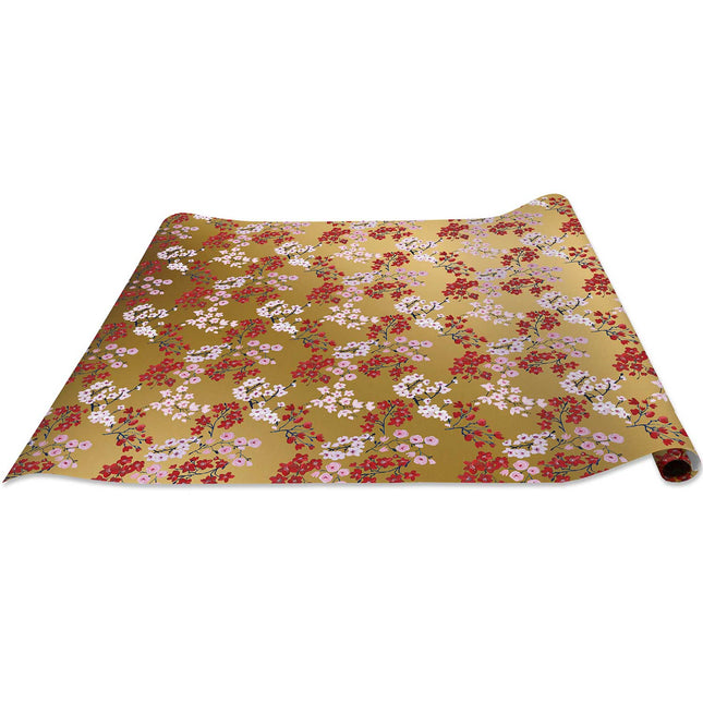 Drifting Blossoms Floral Gift Wrap by Present Paper