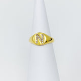 Shine Me Initial Ring by Ellisonyoung.com