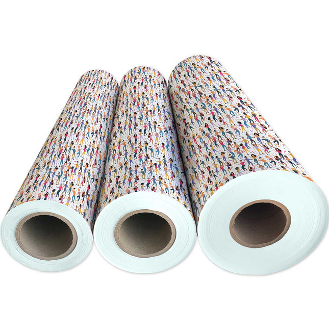 Dance Party Gift Wrap by Present Paper