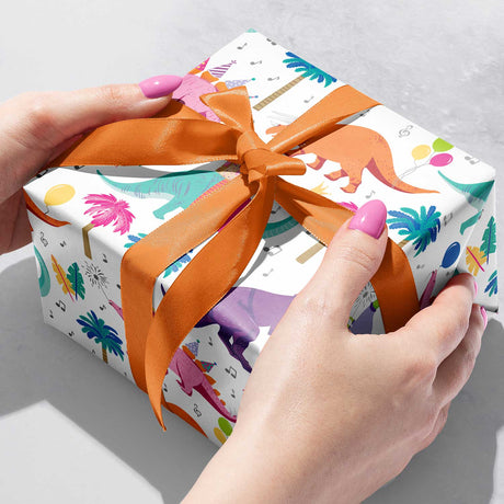 Dinosaur Party Birthday Gift Wrap by Present Paper