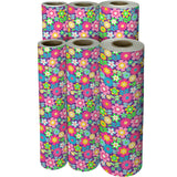 Dazzling Daisies Floral Gift Wrap by Present Paper