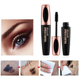 4D Silk Fiber Lash Mascara, Fiber Mascara, Waterproof，Long-Lasting 4d mascara by Js House