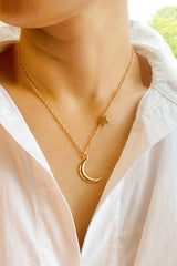 New Moon Necklace by Ellisonyoung.com