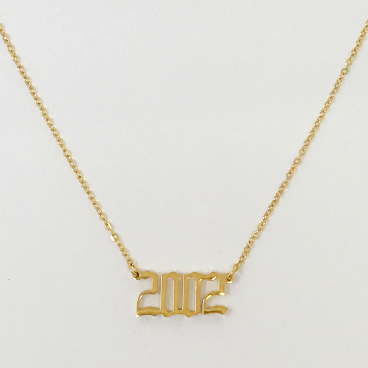 Birth Year Necklace by Ellisonyoung.com