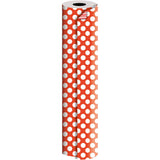 Two-Sided Red Dot Stripe Gift Wrap by Present Paper