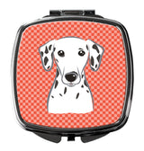 Red Checkered Dalmatian Compact Mirror BB1131SCM by Caroline's Treasures