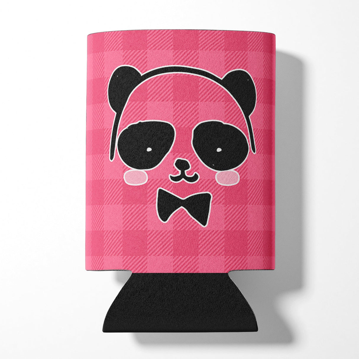 Panda Bear Pink Face Can or Bottle Hugger BB7039CC by Caroline's Treasures