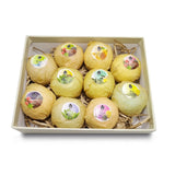 10 Pcs of Handmade, Natural and Organic Bath Bombs by Pursonic