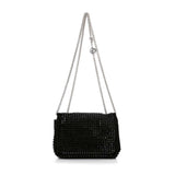 Petite Rhinestone Evening Shoulder Bag by Handbag Factory