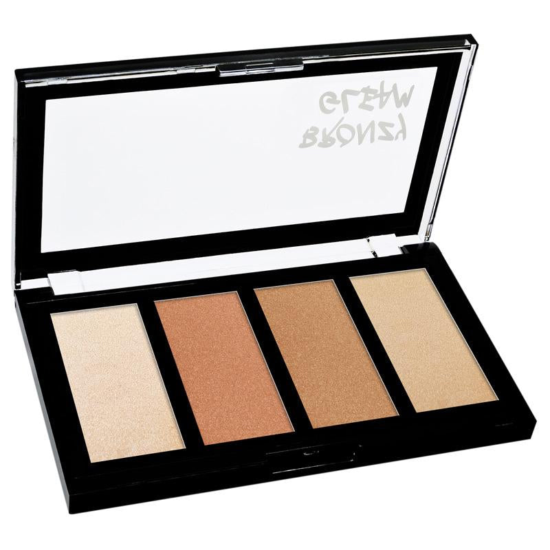 KLEANCOLOR 3D Highlighter Palette - Bronzy Gleam