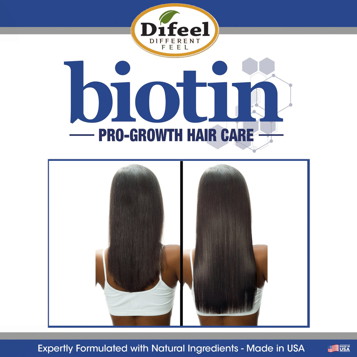 Difeel Biotin Pro-Growth Shampoo 12 oz. by difeel - find your natural beauty