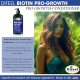 Difeel Biotin Pro-Growth Conditioner for Hair Growth 12 oz. by difeel - find your natural beauty