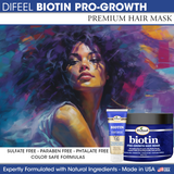 Difeel Biotin Pro-Growth Hair Mask 8 oz. by difeel - find your natural beauty