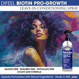 Difeel Biotin Pro-Growth Leave in Conditioning Spray 8 oz. by difeel - find your natural beauty