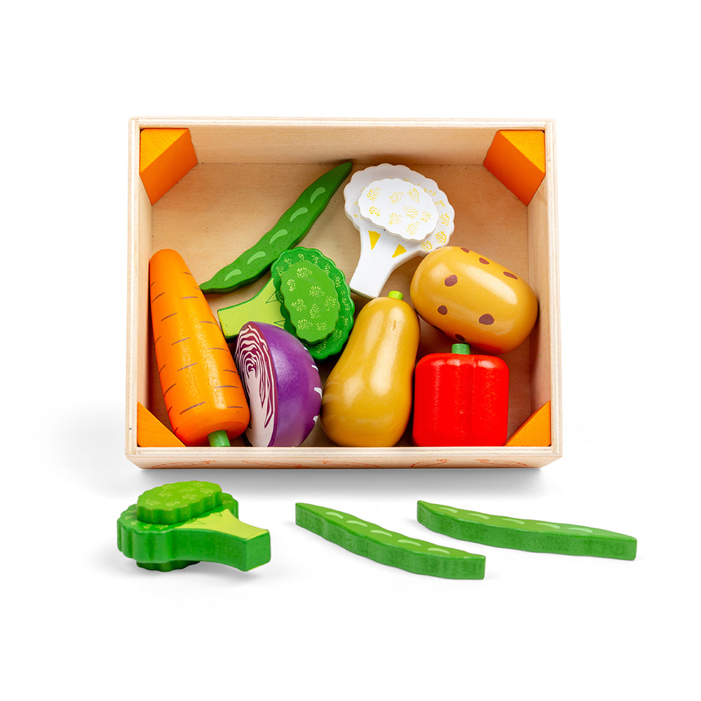 Vegetable Crate by Bigjigs Toys US