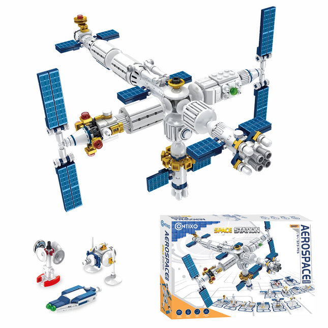 Contixo BK07 Aerospace Series Space Station Building Block Set - 573 PCS by Contixo