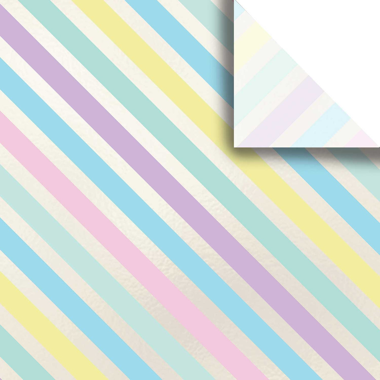 Pastel Stripe 20" x 30" Baby Gift Tissue Paper by Present Paper