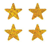 Bulk Roll Prismatic Stickers, Mini Gold Stars (100 Repeats) by Present Paper