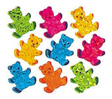 Bulk Roll Prismatic Stickers, Micro Teddy Bears (100 Repeats) by Present Paper