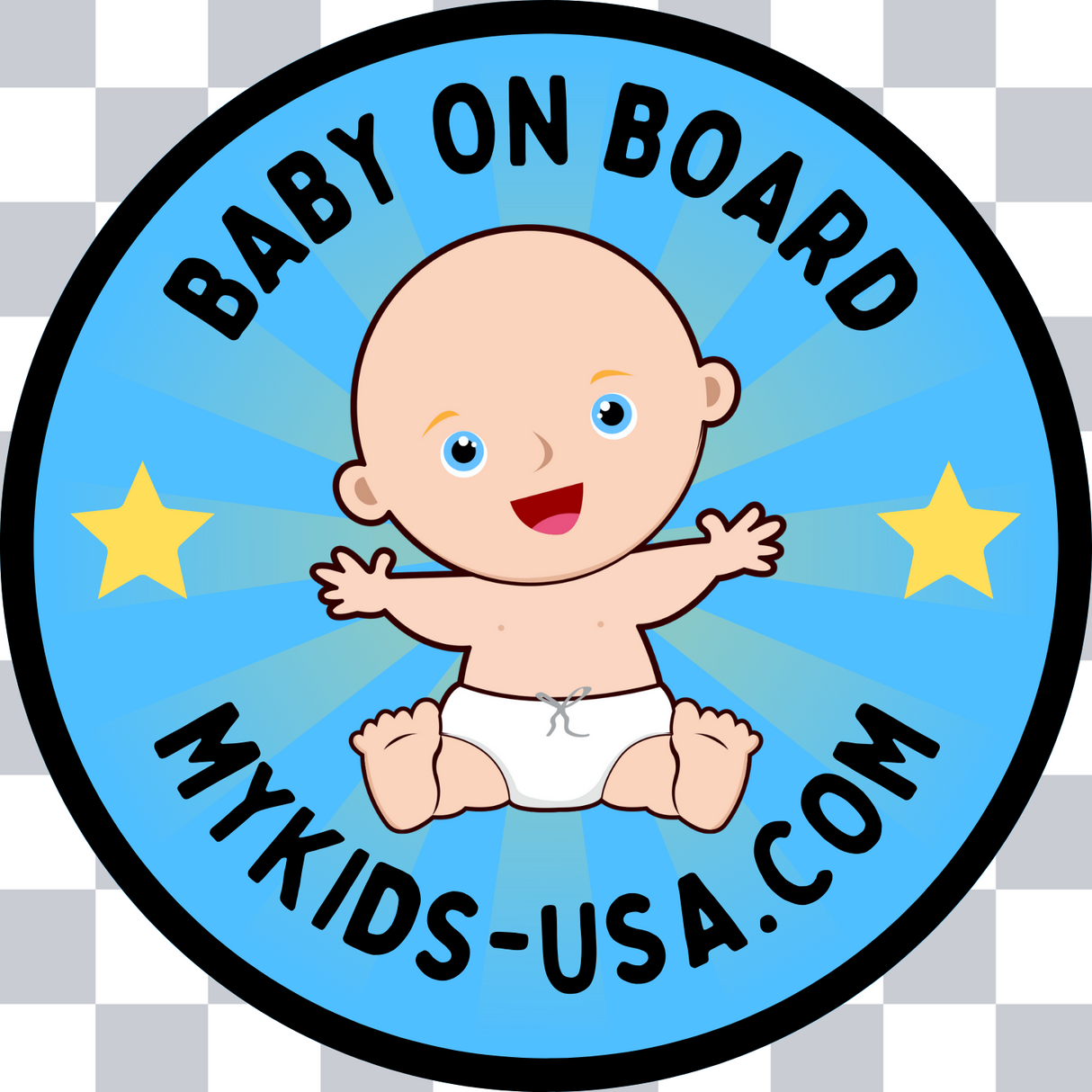 Baby on Board Sticker by MyKids-USA™