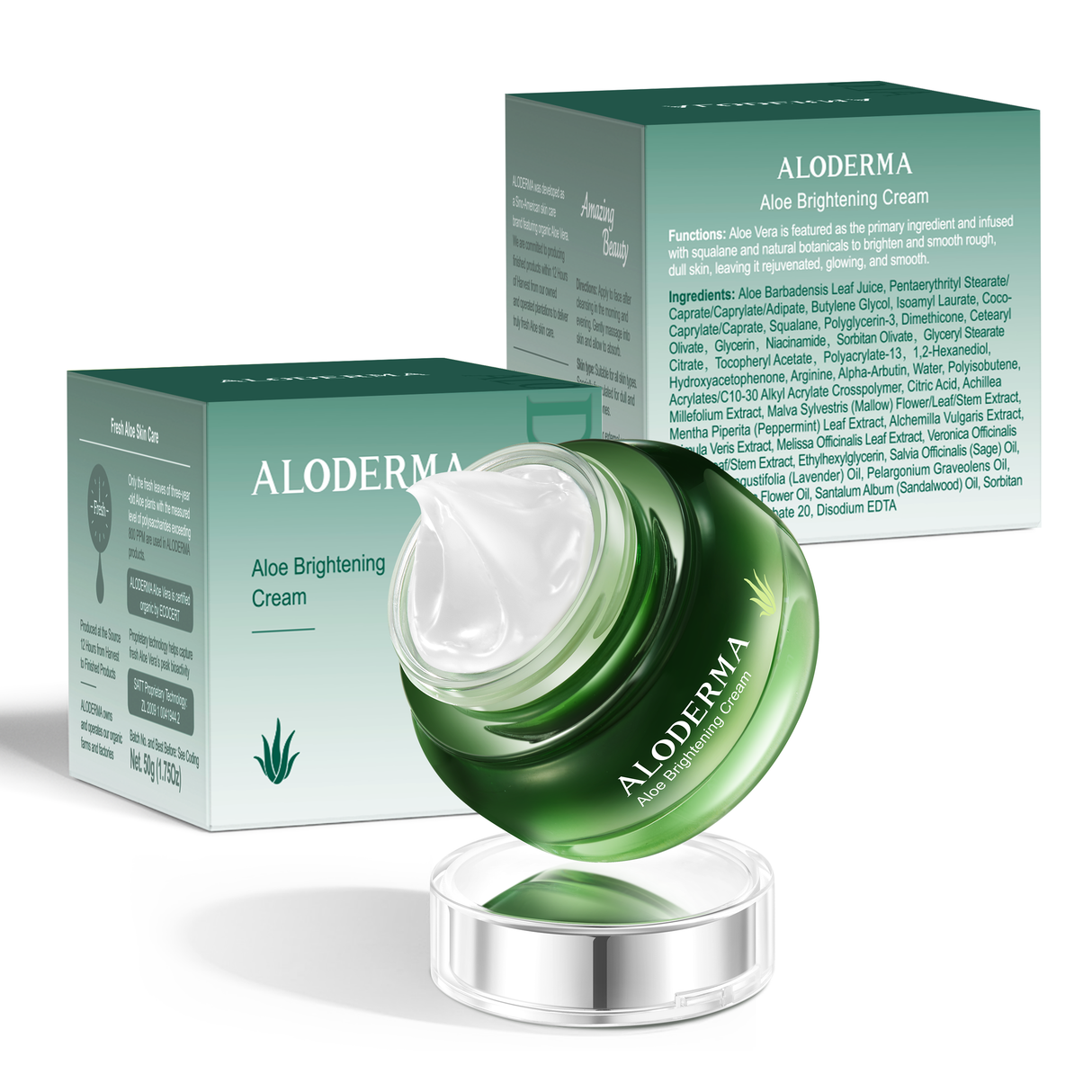 Essential Aloe Brightening Set by ALODERMA