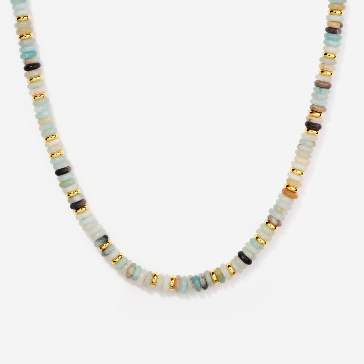 Lila Mixed Gemstone Necklace by Little Sky Stone