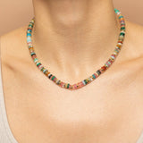 Olivia Mixed Gemstone Necklace by Little Sky Stone