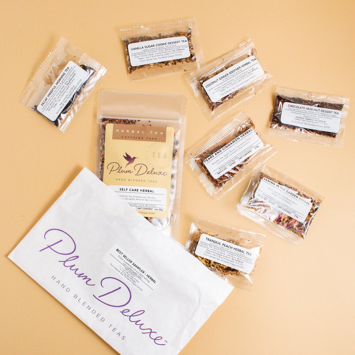 Best Sellers Sampler Set by Plum Deluxe Tea