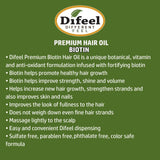 Difeel Biotin Premium Hair Oil 7.1 oz. 2-PACK GIFT SET by difeel - find your natural beauty