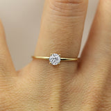 14k Diamond Gold Ring by VicStoneNYC Fine Jewelry