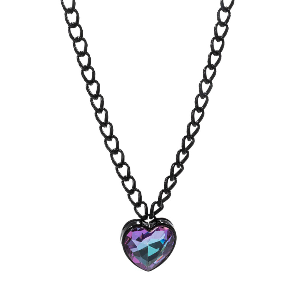 Heart Stone Pendant Necklace by Madeline Love